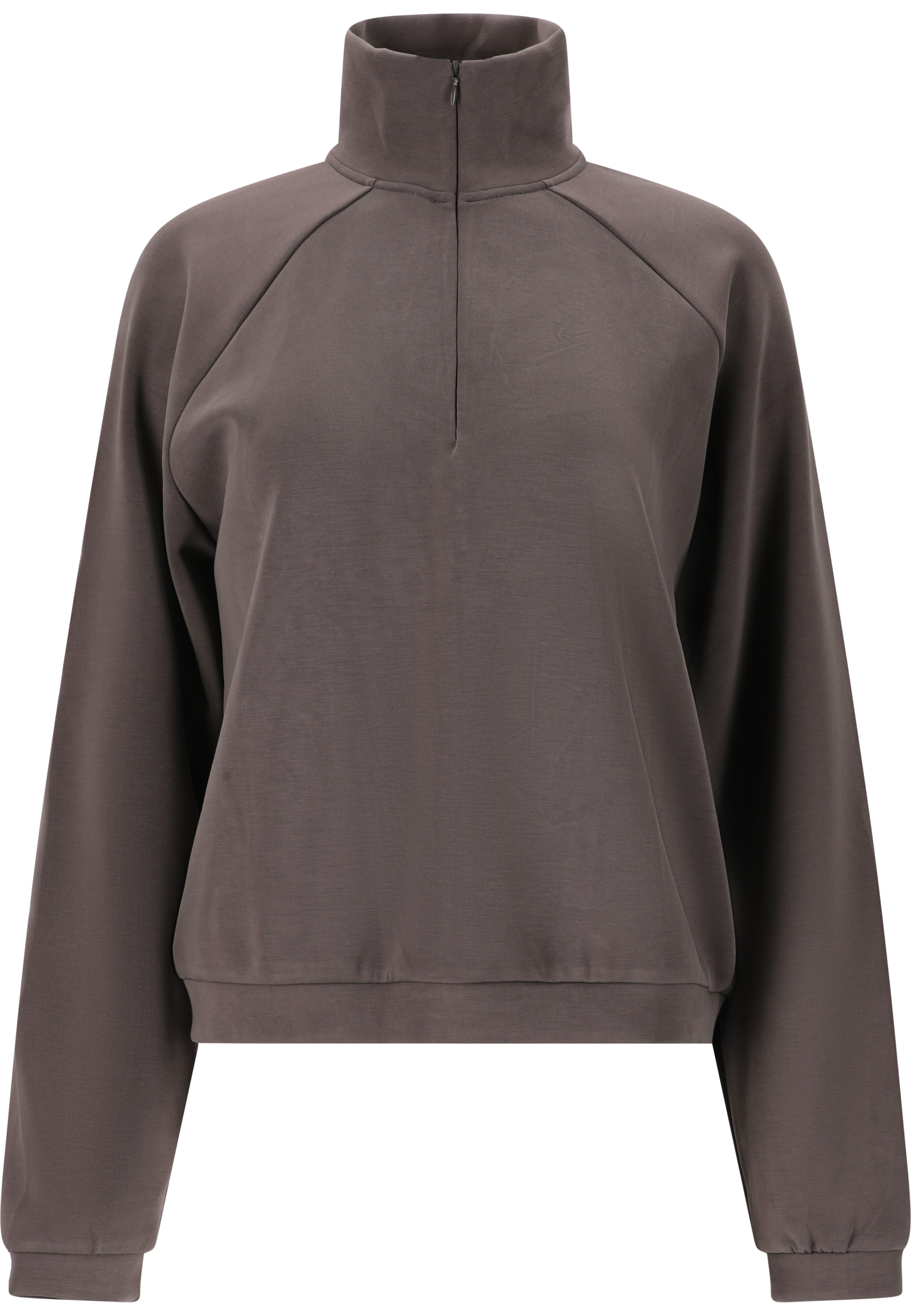 Athlecia Sportief sweatshirt 'Elania' in Grijs: voorkant