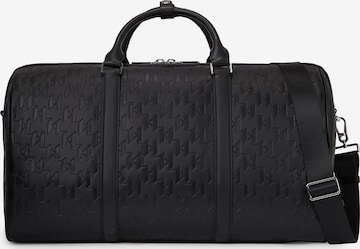 Karl Lagerfeld Víkendová taška - Čierna: predná strana