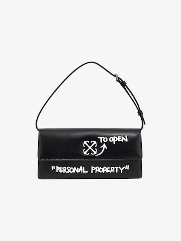 Sac à bandoulière Off-White en noir : devant
