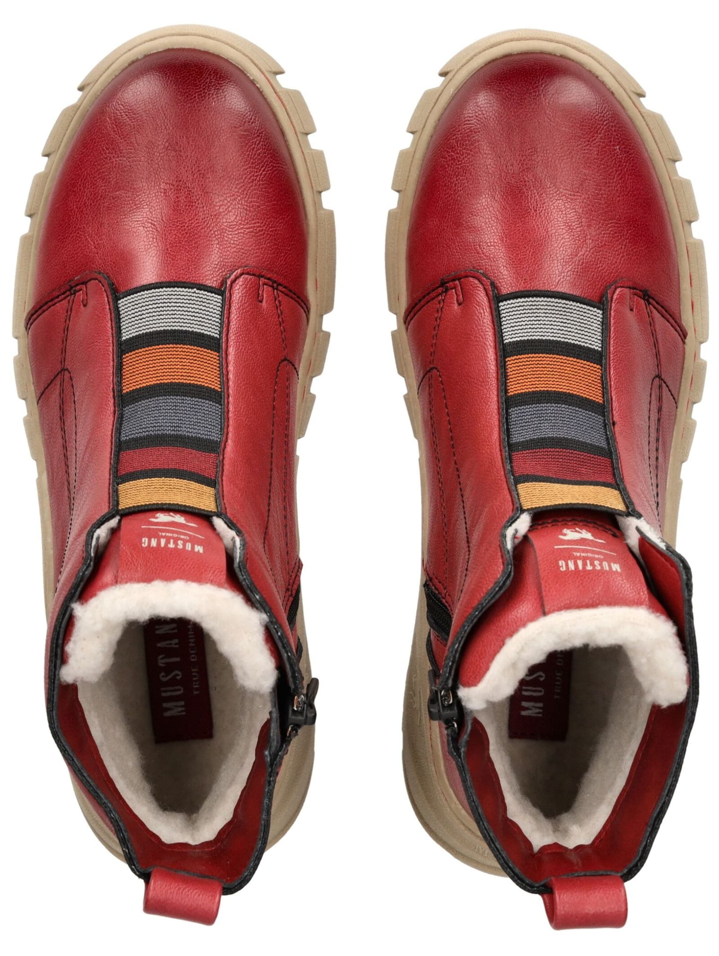 Stivaletto di MUSTANG in rosso