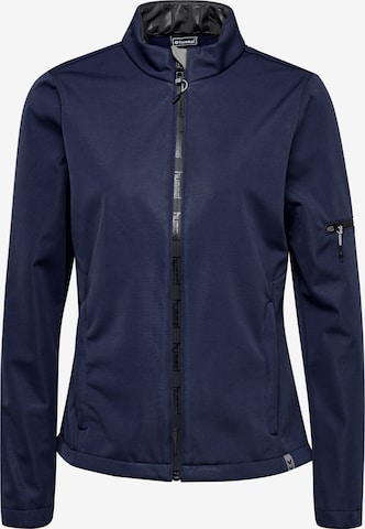 Hummel Athletic Jacket in Blue: front