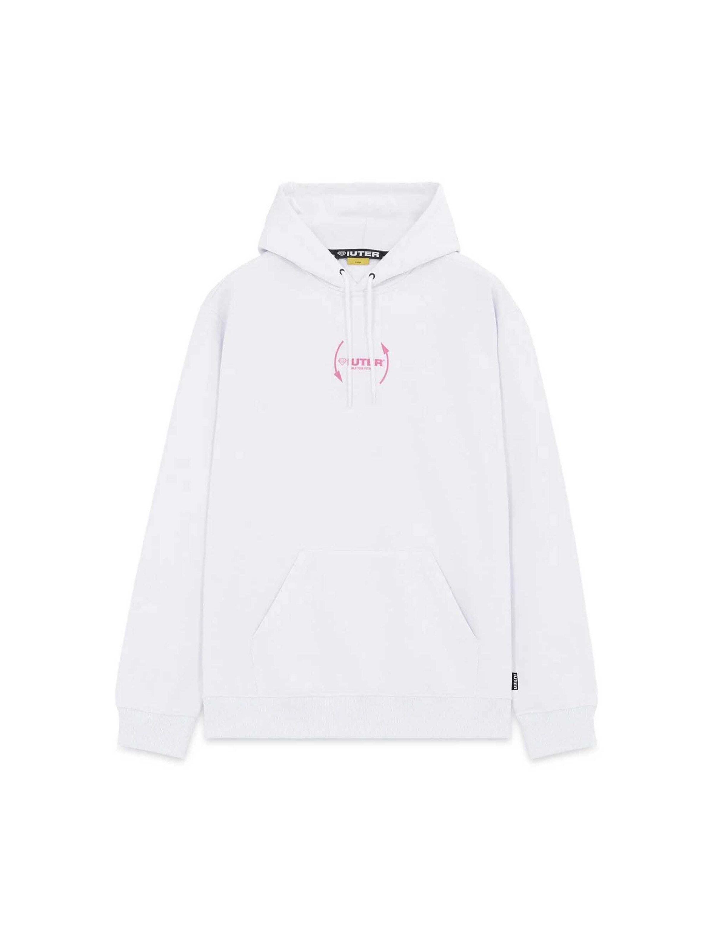 IUTER Sweatshirt in Wit: voorkant