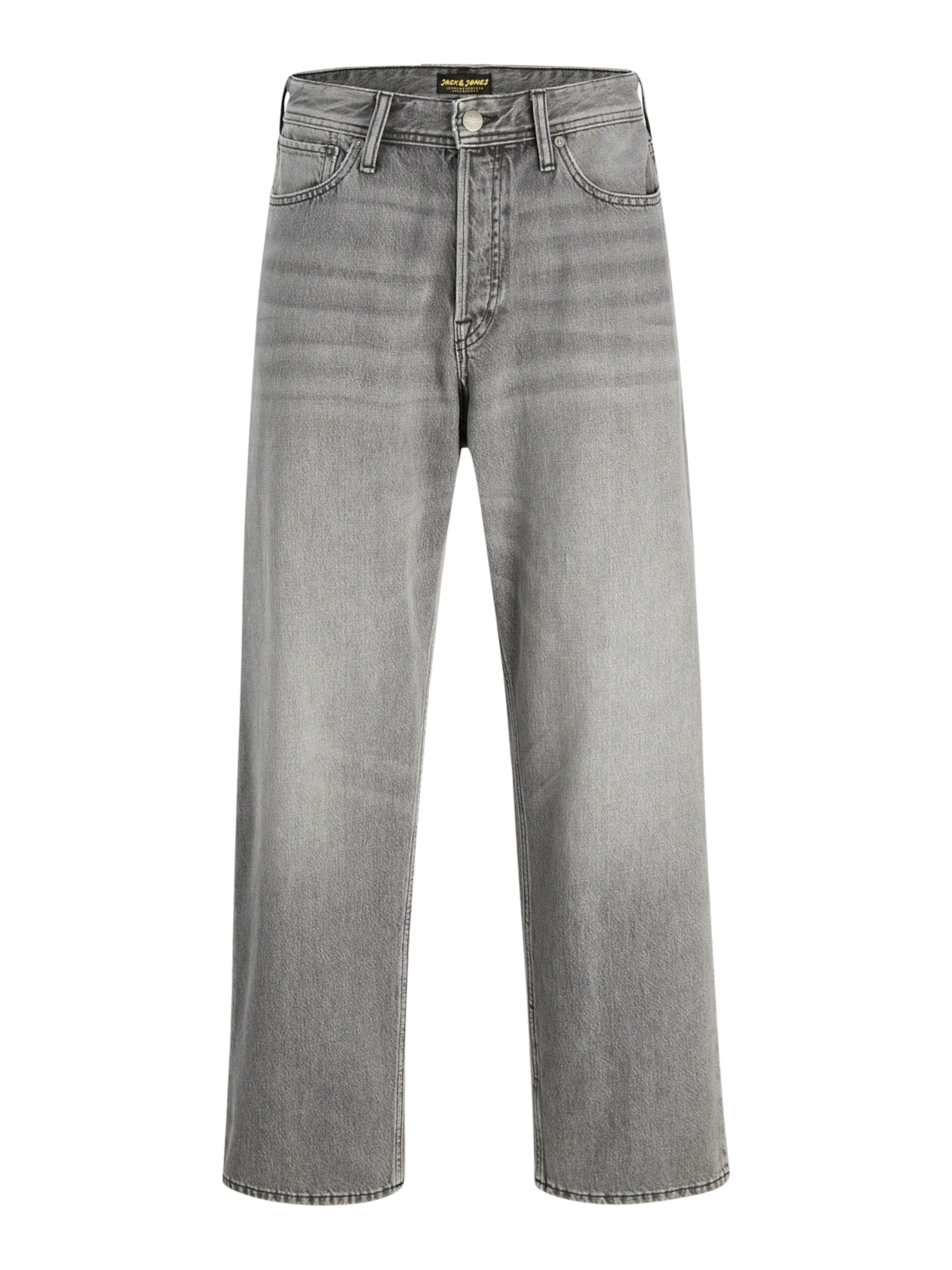 JACK & JONES Loosefit Jeans 'JJIALEX JJORIGINAL' i grå: forside