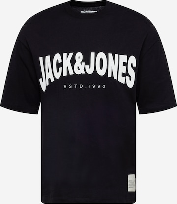 T-Shirt 'ARCH' JACK & JONES en noir : devant