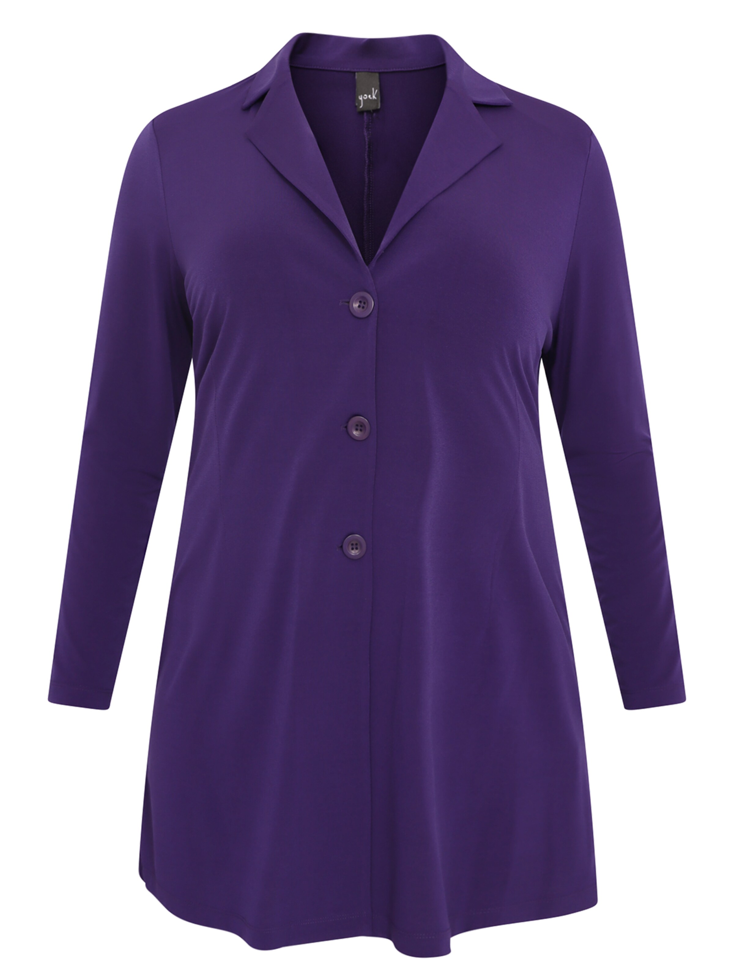 YOEK Blazer ' Dolce ' in Purple: front