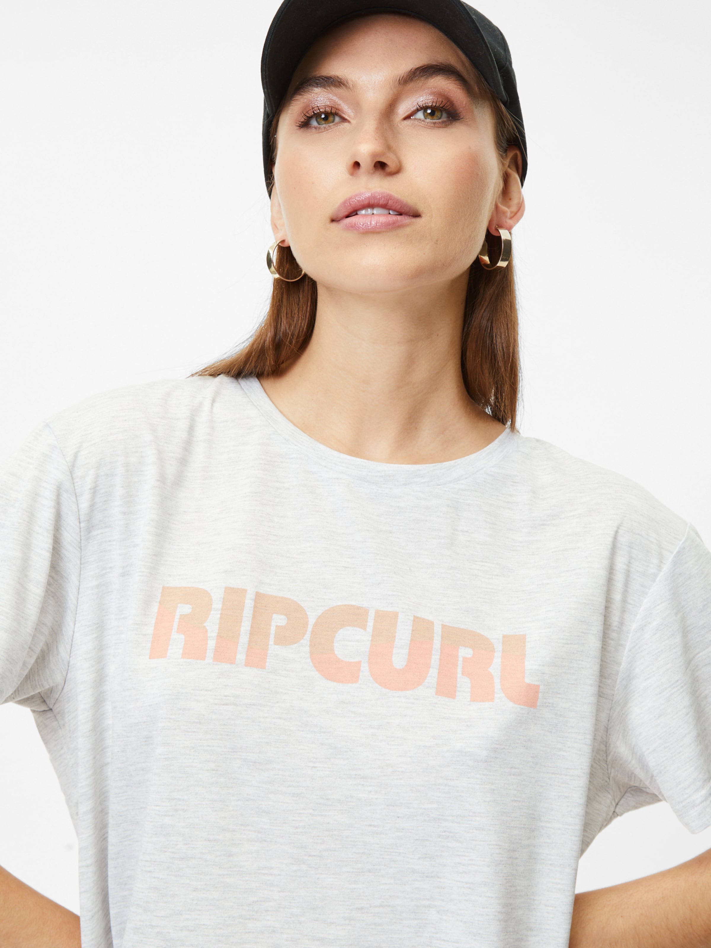 Frauen Sportbekleidung RIP CURL T-Shirt 'VAPORCOOL' in Hellgrau - XF85787 Frauen Sportbekleidung RIP CURL T-Shirt 'VAPORCOOL' in Hellgrau - XF85787