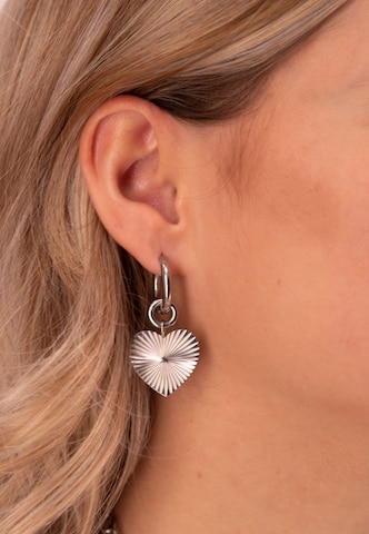 Boucles d'oreilles My Jewellery en argent : devant