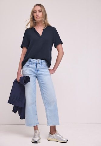 STREET ONE Bluse in Blau