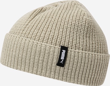 PUMA Athletic Hat 'Core Fisherman' in Beige: front