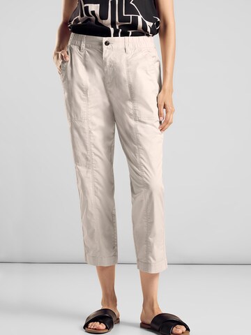 STREET ONE Regular Hose 'Bonny' in Beige