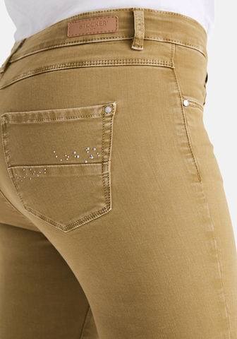 STOOKER WOMEN Skinny Jeans 'Rio' in Grün