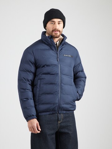 JACK & JONES Демисезонная куртка 'JJALPES' в Синий: спереди