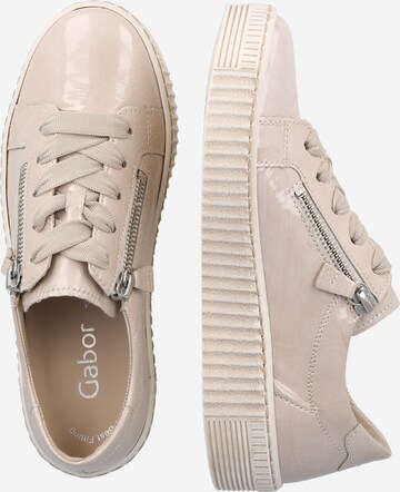 GABOR Sneakers laag in Beige