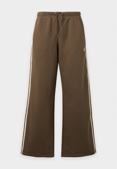 ADIDAS ORIGINALS Nohavice, veľkosť 34 - čokoládová / šedobiela, Produkt
