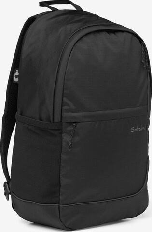 Satch Rucksack 'Fly' in Schwarz