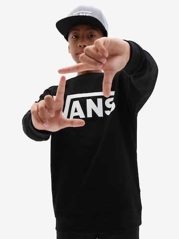 VANS Sweatshirt 'By Classic Crew' in Black: front