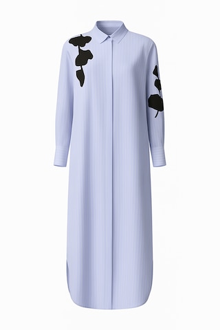 Touche Prive Abendkleid in Blau: Vorderseite
