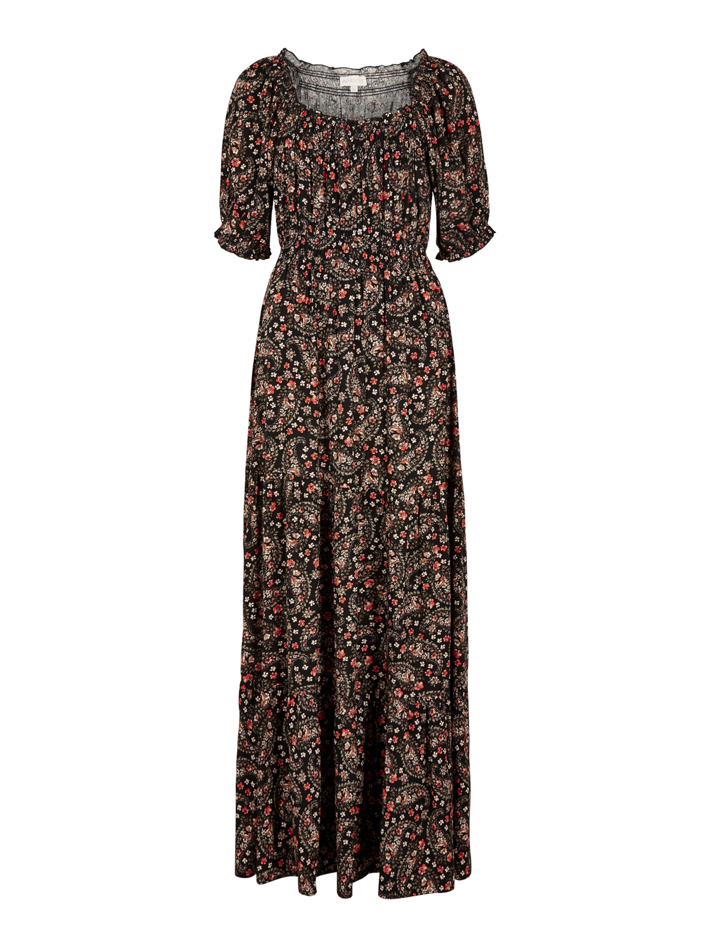 Apricot Dress ' ' in Black: front