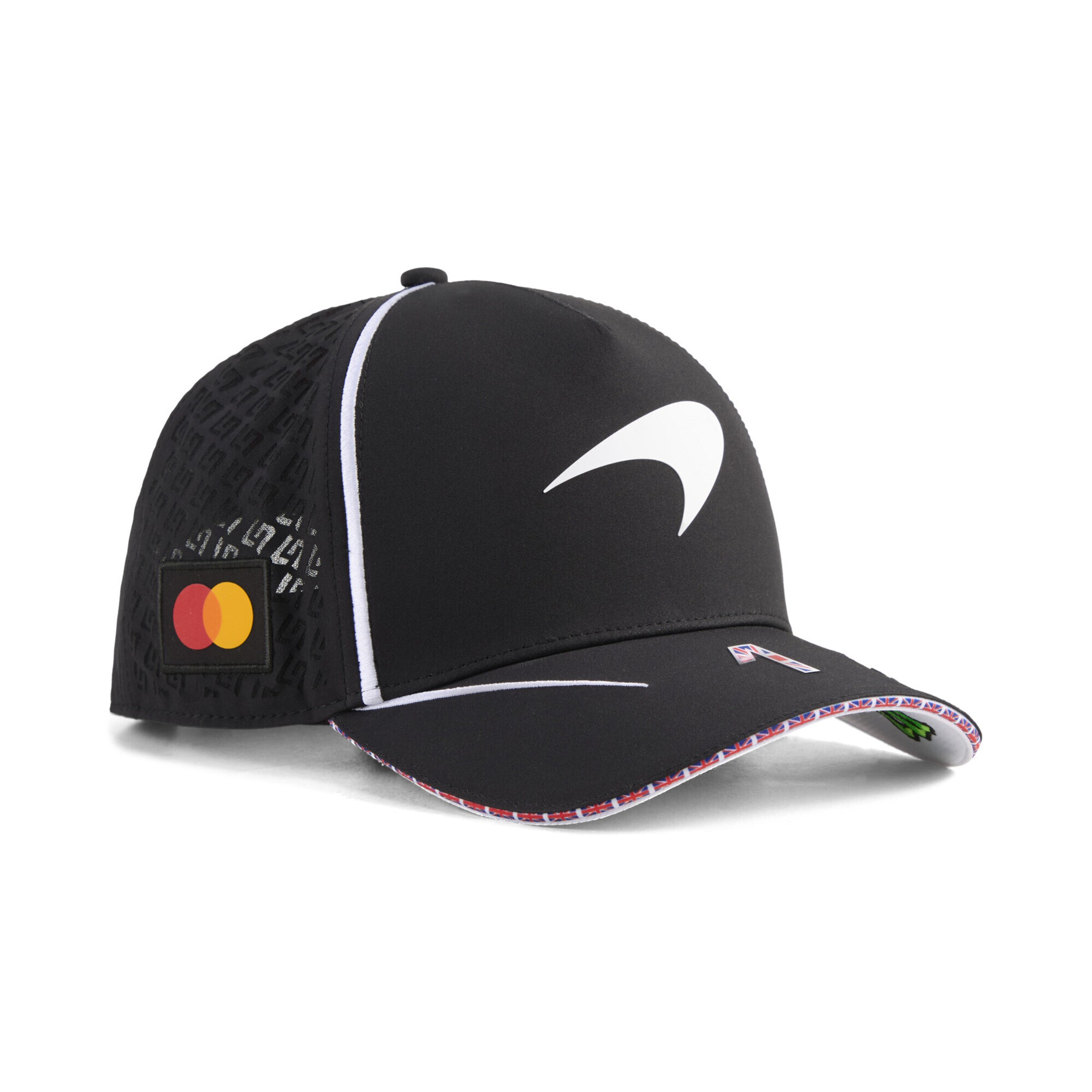 PUMA Cap 'McLAREN RACING Lando Norris' in 55-60 in schwarz / weiß, Produktansicht