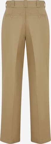 regular Pantaloni con piega frontale '874' di DICKIES in beige
