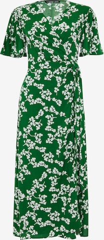 Threadbare Letní šaty 'Malika' – zelená: přední strana