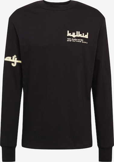 ABOUT YOU x Mero Shirt 'Kelkid' in de kleur Lichtgeel / Zwart, Productweergave