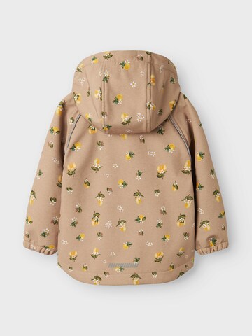 NAME IT Weatherproof jacket 'NMFAlfa08' in Beige