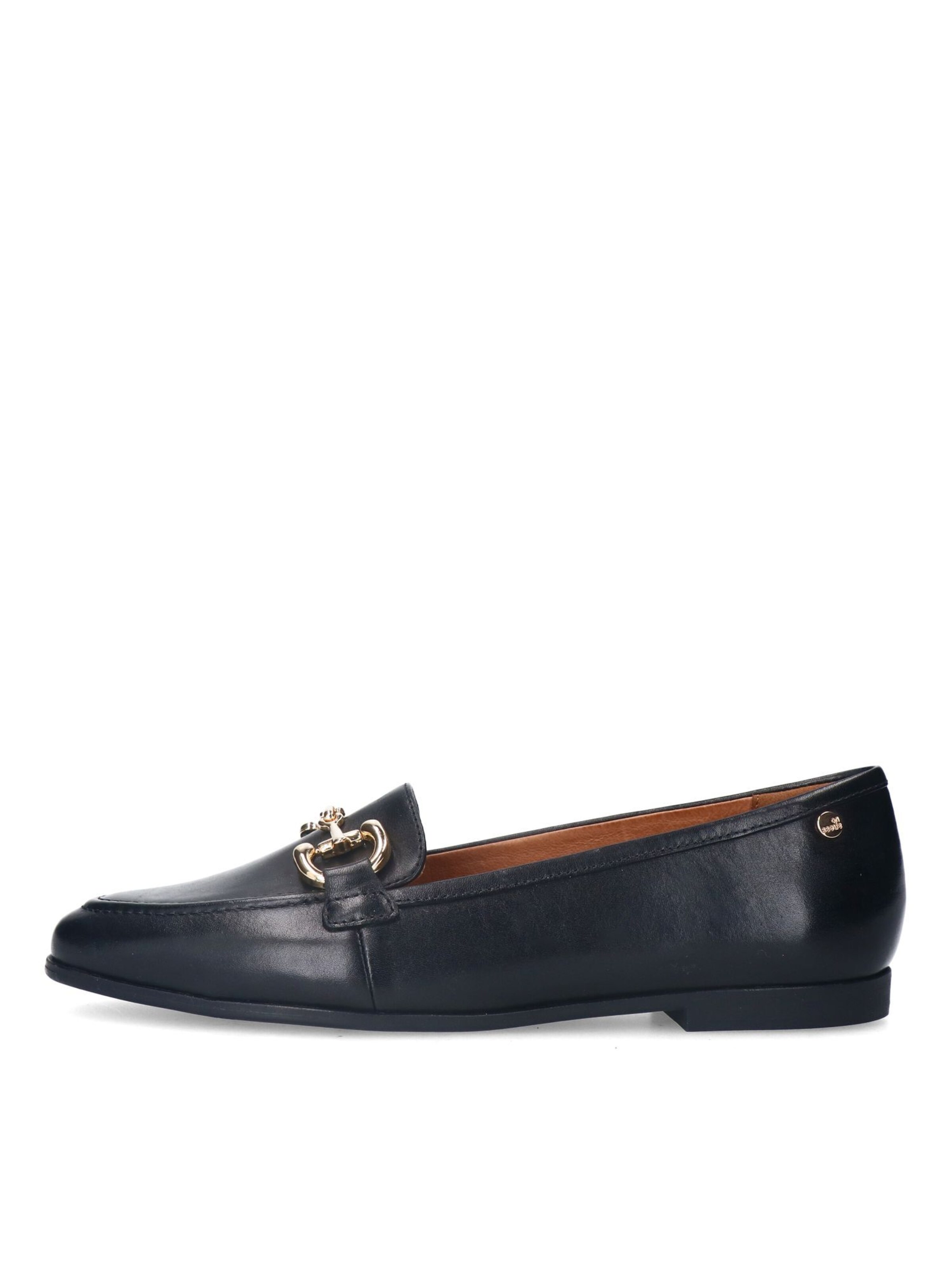 MANFIELD Loafer in Schwarz