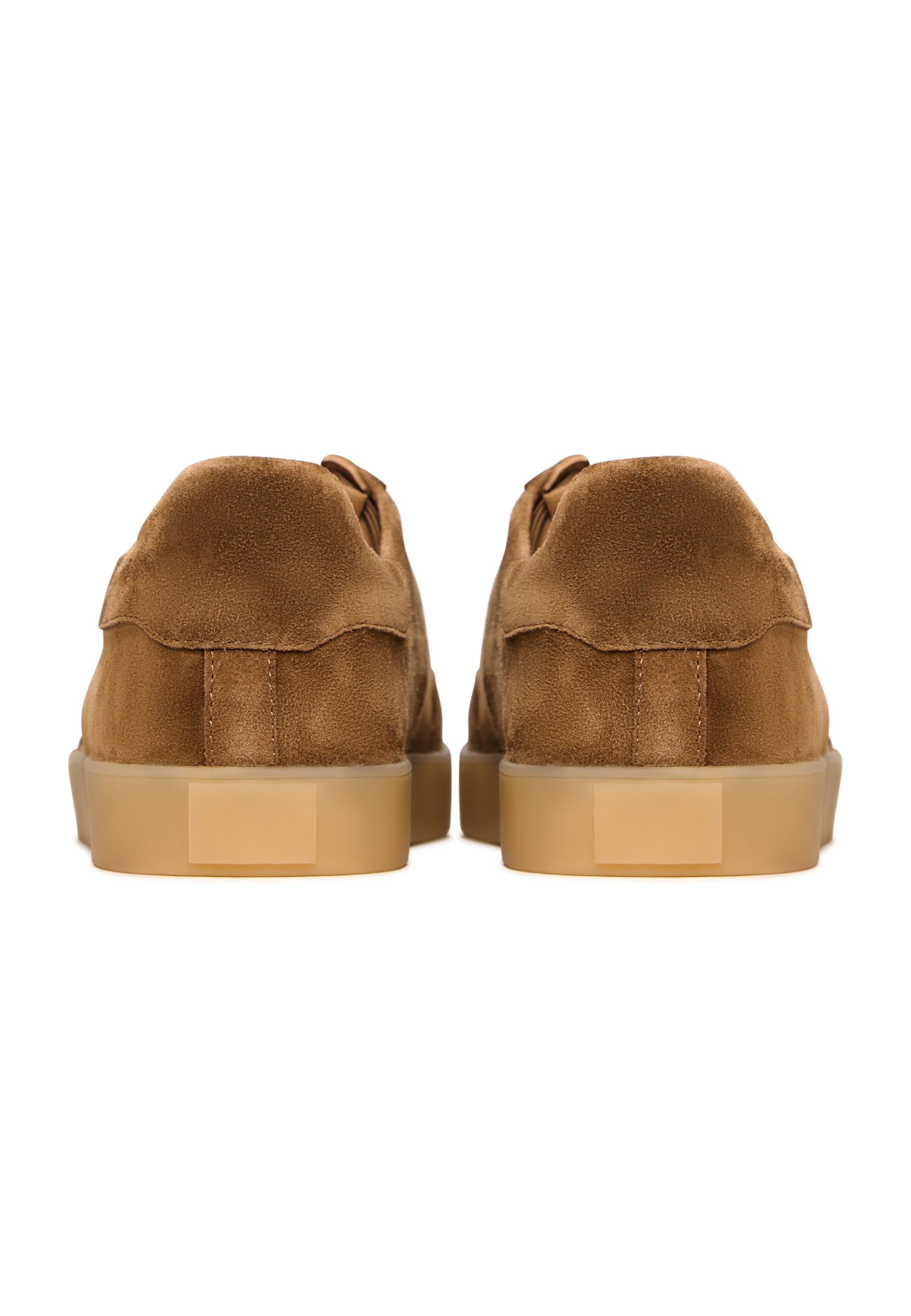 CESARE GASPARI Platform trainers in Brown