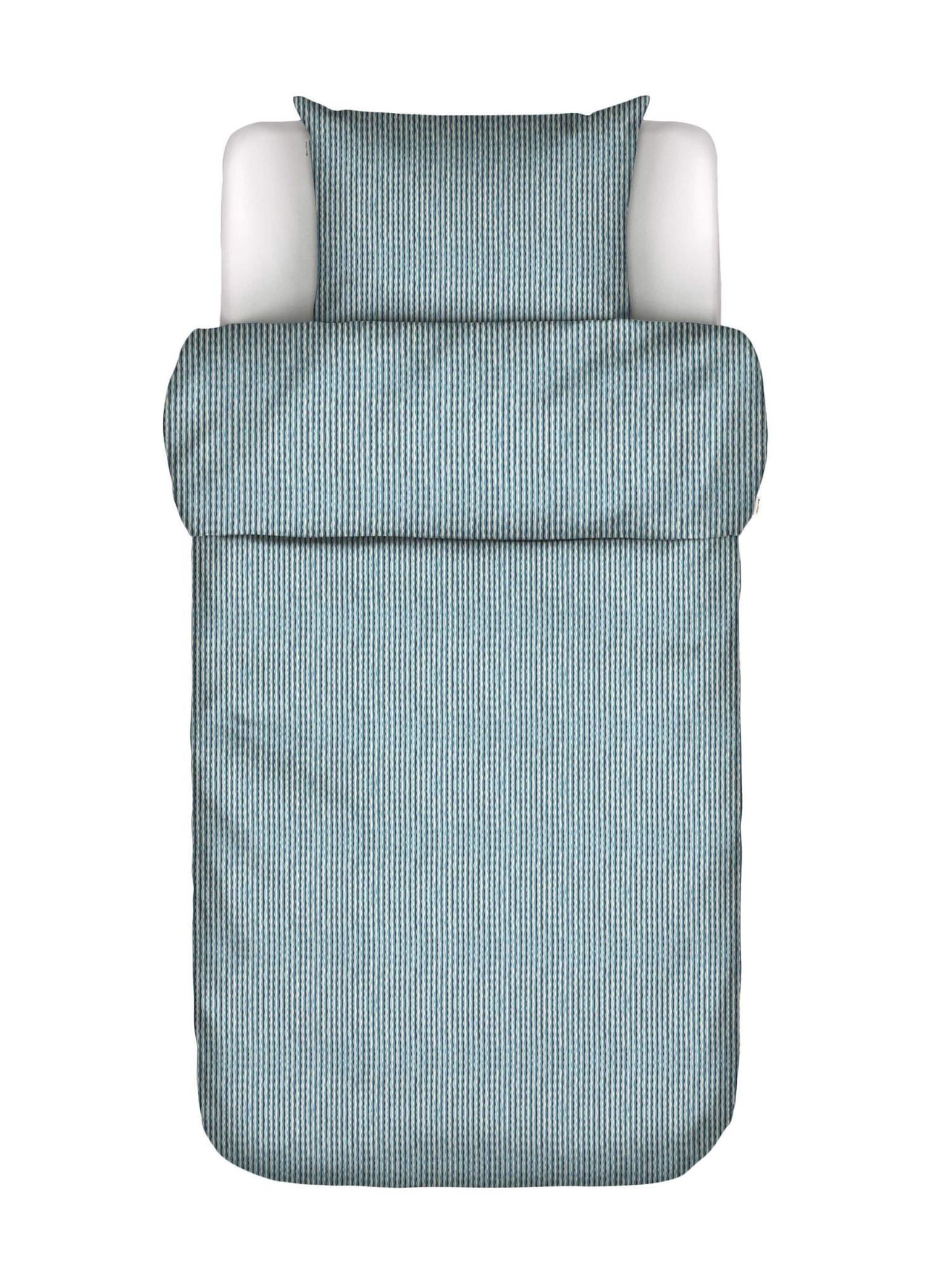 Marc O'Polo Duvet Cover 'Janne' in Blue: front