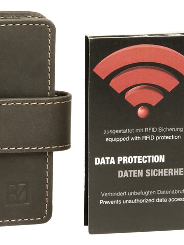 BODENSCHATZ Wallet 'BICOLOUR' in Black
