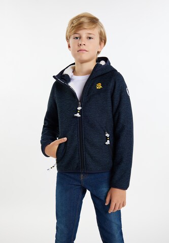 Schmuddelwedda Fleece jacket 'Keyti' in Blue: front