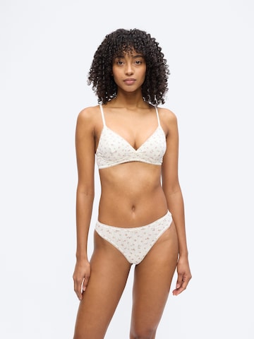 Lindex T-Shirt Nedrček | bela barva