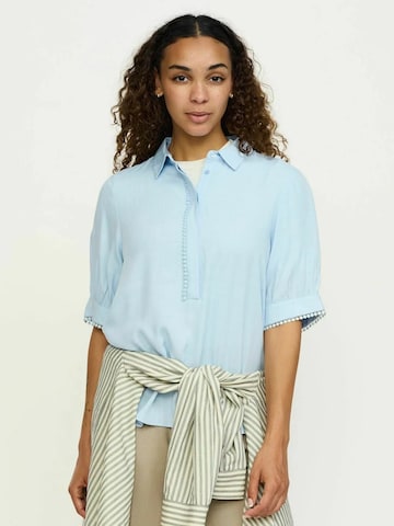 T-shirt ' SREbba ' Soft Rebels en bleu : devant