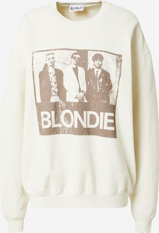 TOPSHOPSweater majica 'Blondie' - bež boja: prednji dio