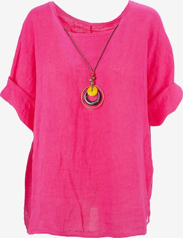 Chemisier 'Lina' Seasons of April en rose : devant