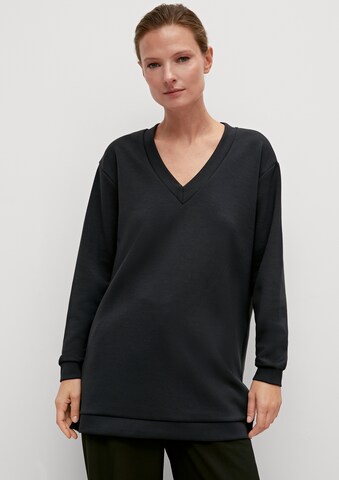 Sweat-shirt COMMA en gris : devant