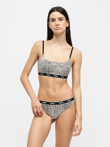 HUGO Bralette Bra in Beige