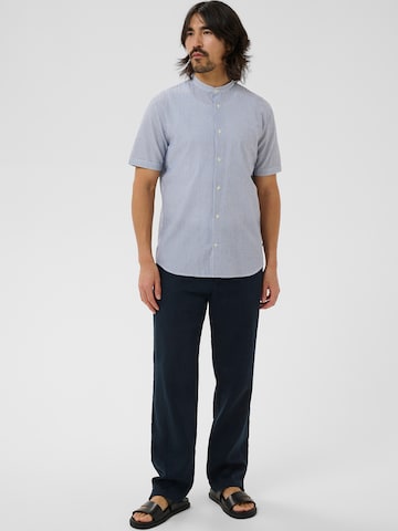 Matinique Средняя посадка Рубашка 'MATrostol' в Синий