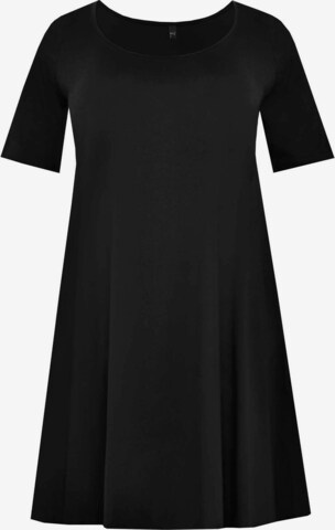 Yoek Dress in Black: front