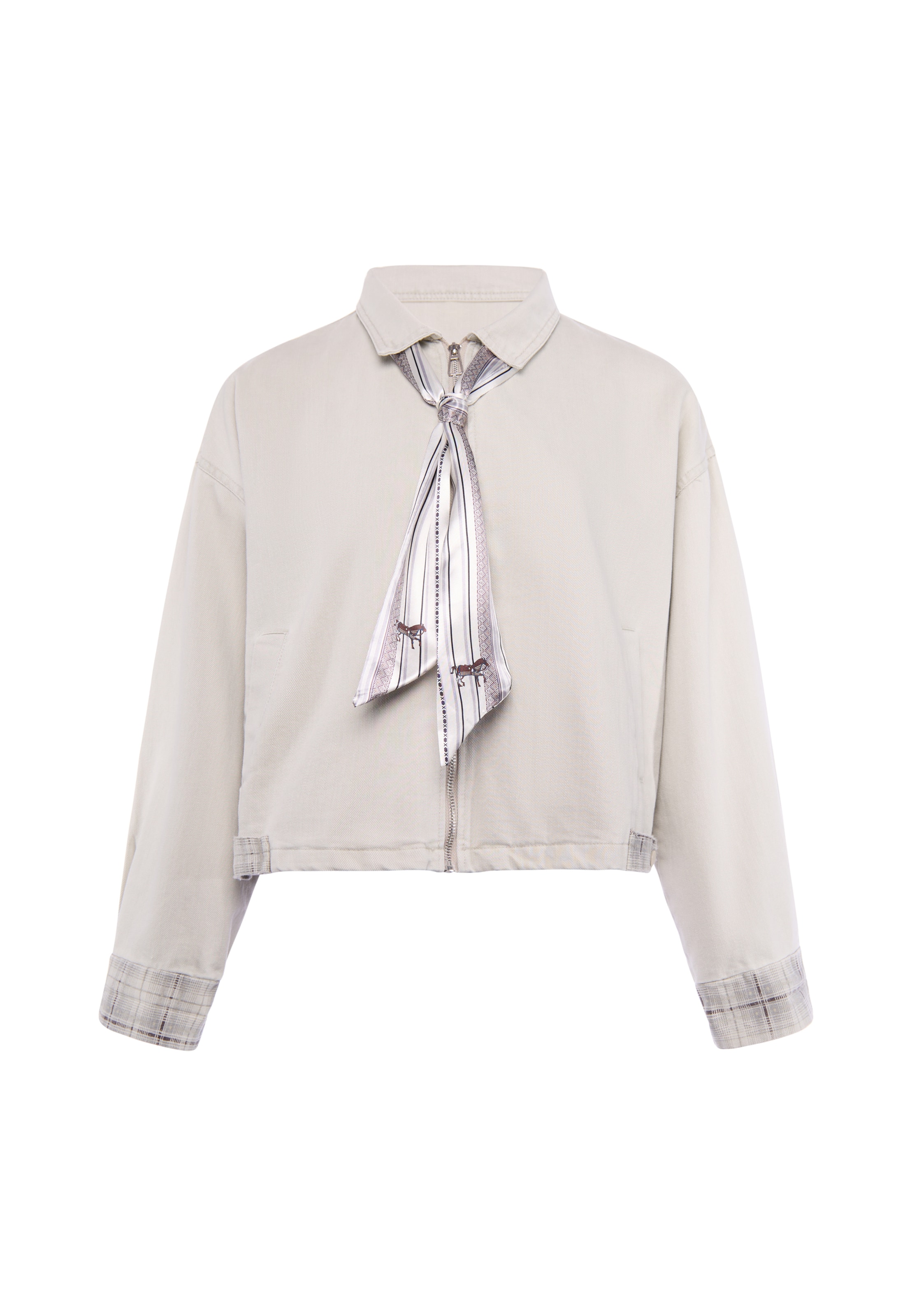 Usha Between-season jacket in Grey: front