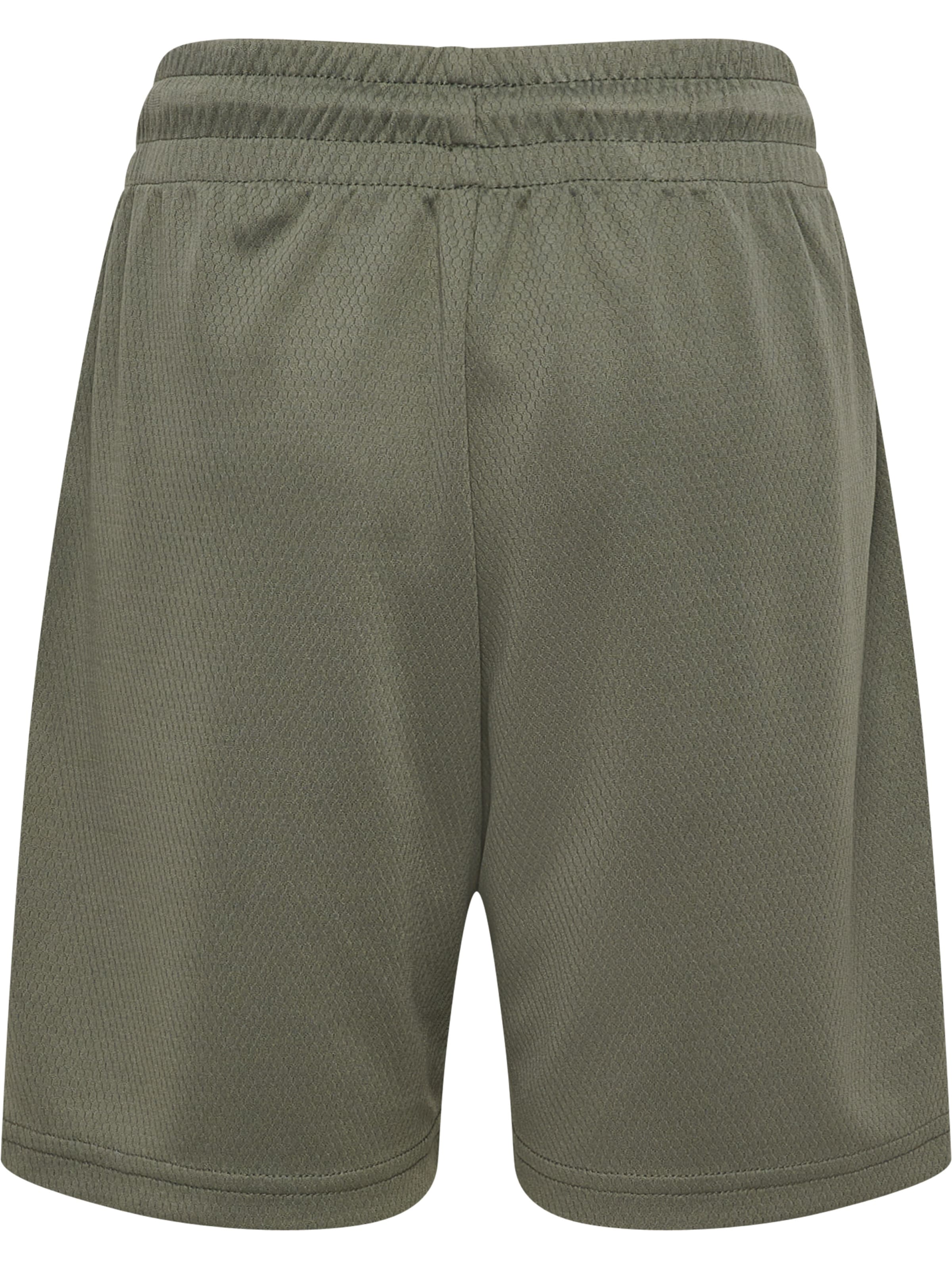 Hummel Regular Sportbroek in Groen