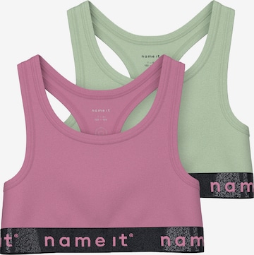 NAME IT Bra in Green: front
