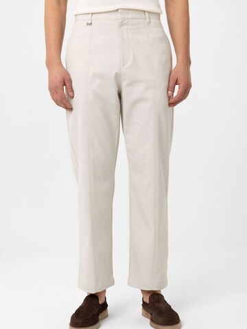 regular Pantaloni con piega frontale 'Abel' di Antioch in beige: frontale