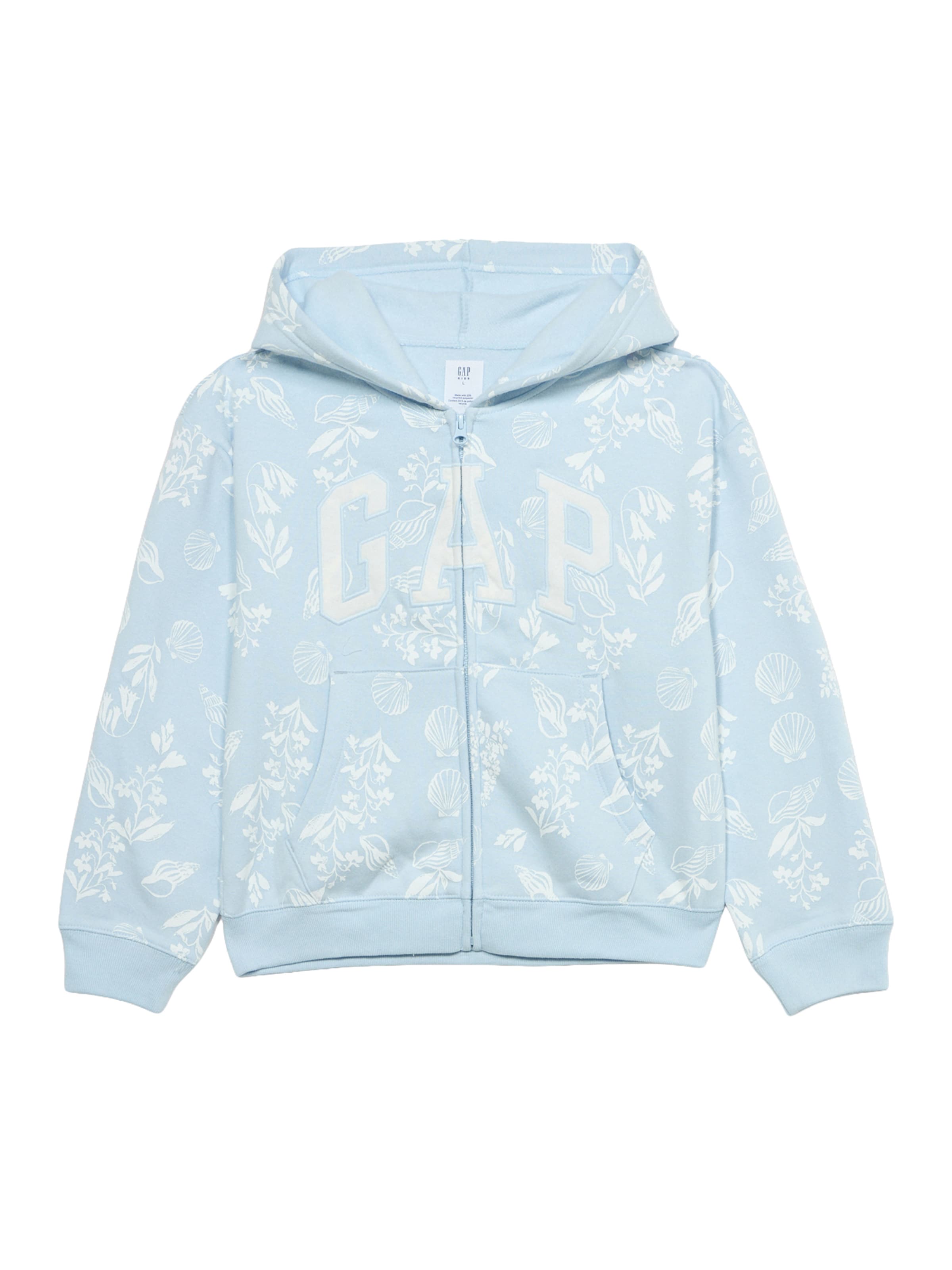 GAP Sweatjakke 'HERITAGE' i blå: forside