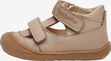 NATURINO Open shoes 'PUFFY' in Beige: front