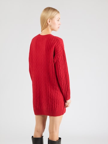 GAP Sukienka z dzianiny w kolorze czerwony