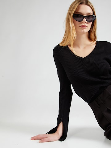 MSCH COPENHAGEN Sweater 'Vendela' in Black