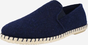 SHEPHERD Espadrilles 'Jan' in Blauw: voorkant