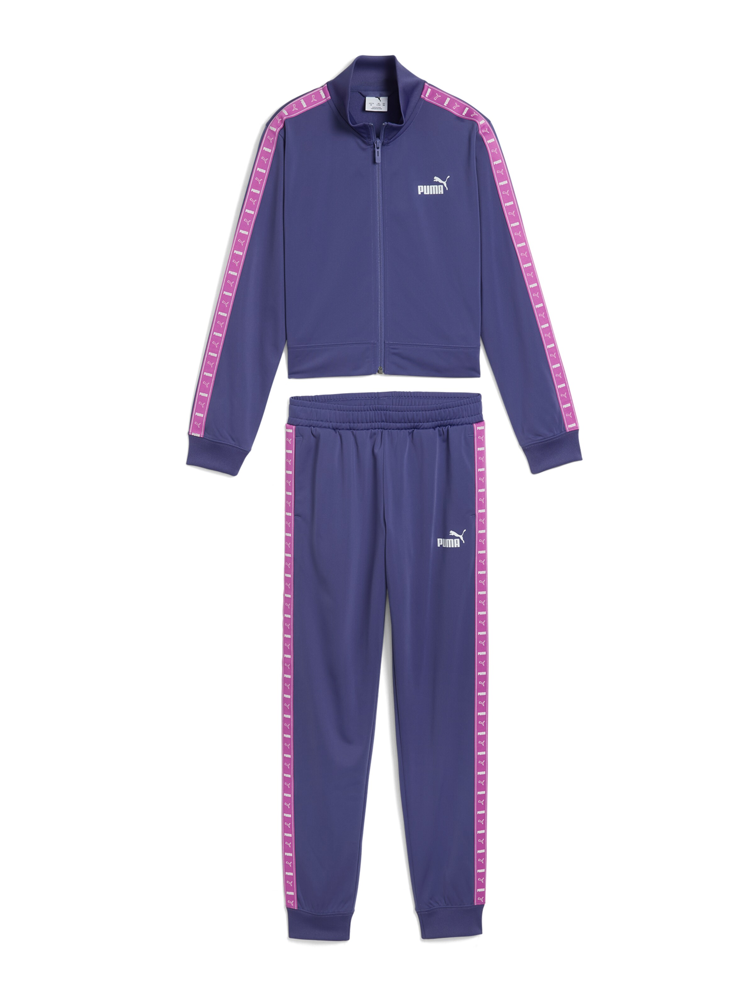 Completo per l'allenamento 'Ess' di PUMA in blu: frontale